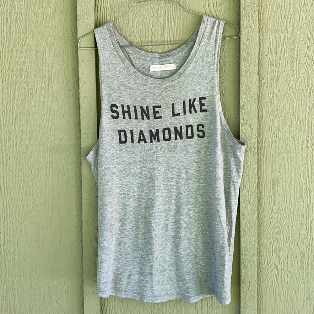 Spiritual Gangster Shine Like Diamonds Tank, Large